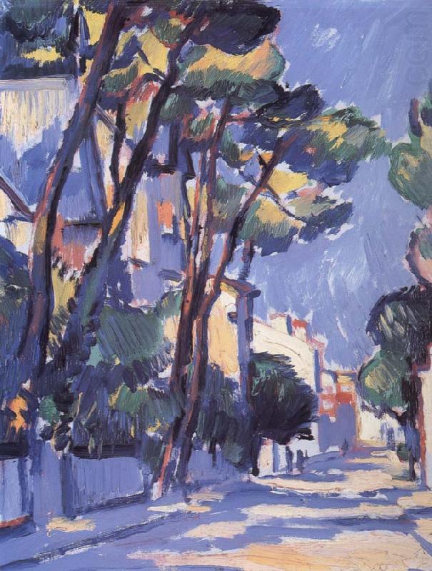 Street Scene,France, Samuel John Peploe